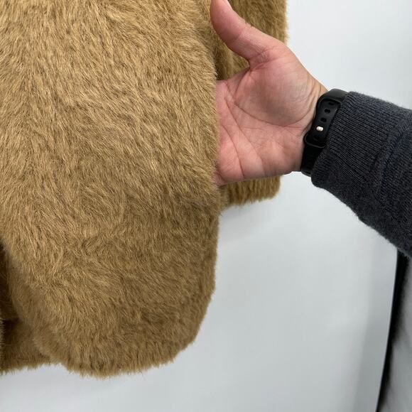 Point Sur by J Crew Sweater Size S Cardigan Teddy Bear Tunic Length Heavy Warm - Picture 7 of 9